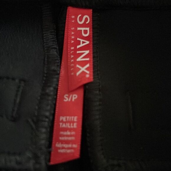 NEW Spanx high waist straight leg Ponte pants black - Picture 7 of 9